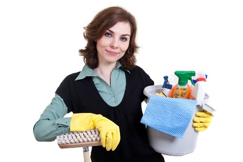Dust mite and stain removal during mattress cleaning