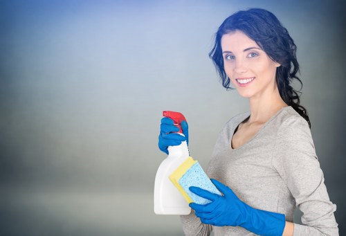 Upholstery cleaning service for a fabric sofa in Woodside Park